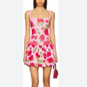 Show Me Your Mumu ~ Tiffany Skort Bubble Hem Dress in Heart Throb Floral
